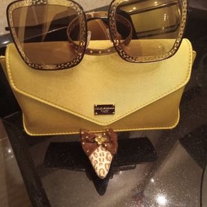 Womans dulcet Gabbana never worn with case sunglasses